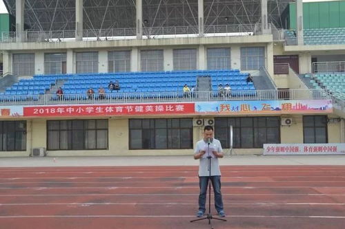 临漳县举办2018年中小学生体育节健美操比赛